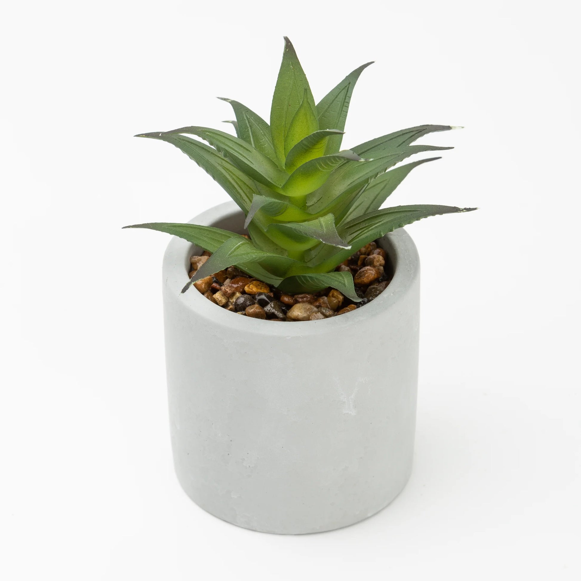 Mainstays 3-Piece Succulent Set in Gray Cement Planters