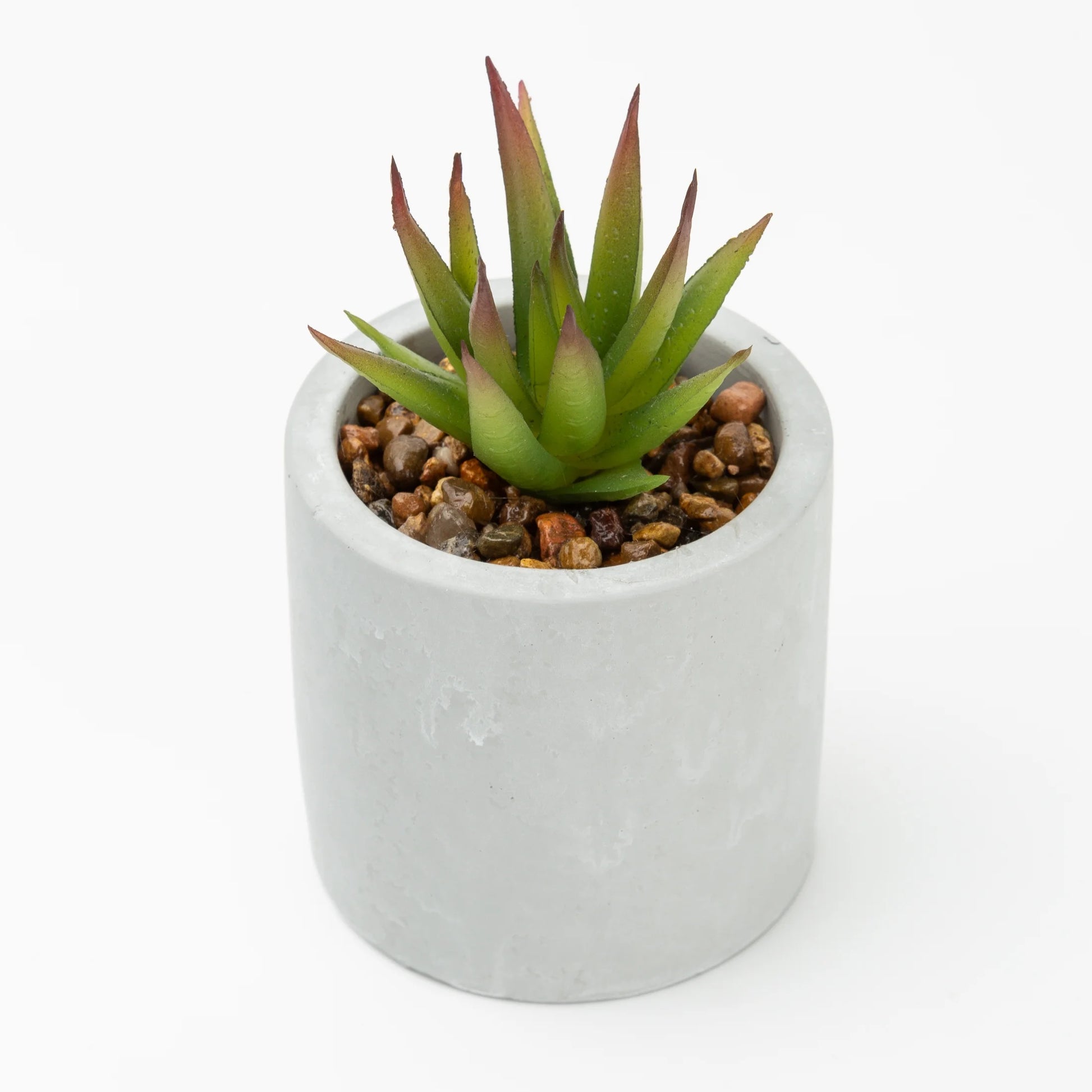 Mainstays 3-Piece Succulent Set in Gray Cement Planters
